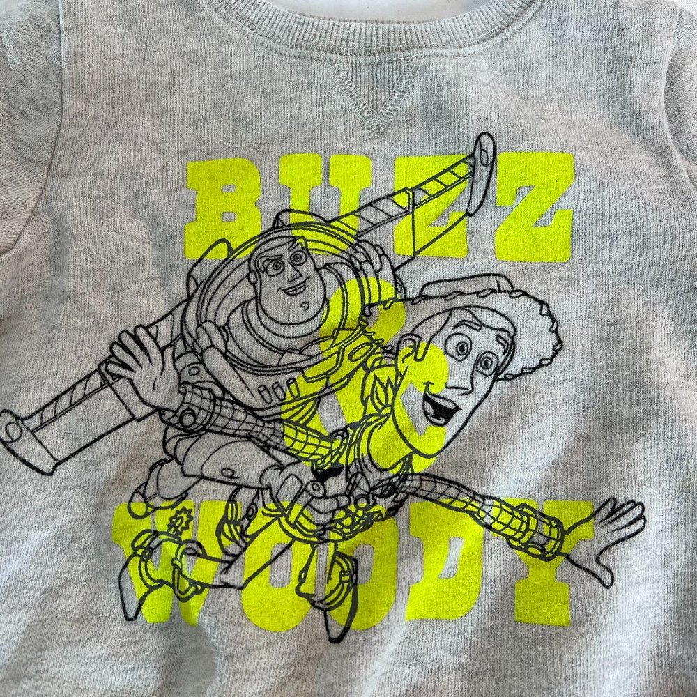 Disney Toy Story Buzz & Woody Crewneck Sweater